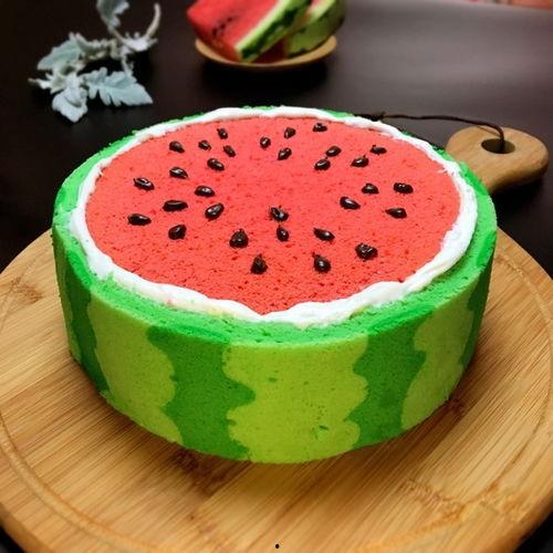 吃火锅吃蛋糕吃瓜,美食盛宴的完美融合